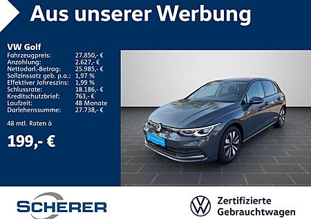 VW Golf Volkswagen VIII 2.0 TDI DSG Move AHK+ACC+LED+Navi+HuD+