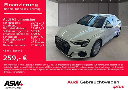 Audi A3 30TFSI Stronic Navi LED RFK ACC VC