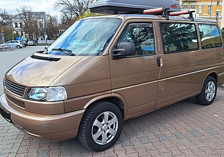 VW T4 Caravelle Volkswagen Camper + Kühlschrank + Dachbox + Fahrradträger