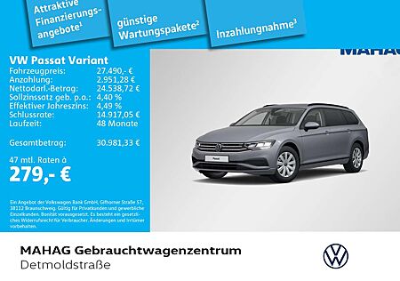 VW Passat Variant Volkswagen 1.5 TSI AHK LED Navi ParkPilot Re