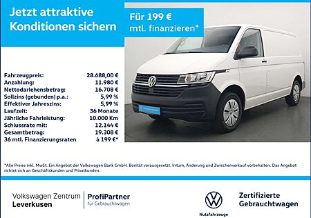 VW T6 Transporter Volkswagen T6.1 Transporter Kasten PDC KLIMA PORT NAVI