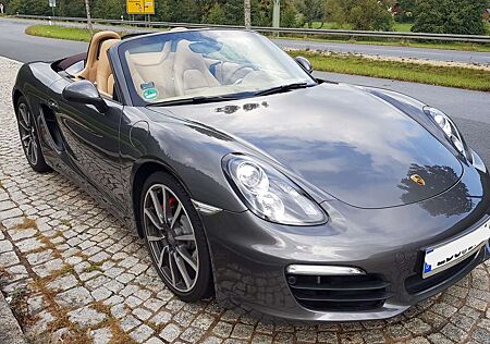 Porsche Boxster S, Garage, Schalter, Leder beige, Klappe, Scheckheft