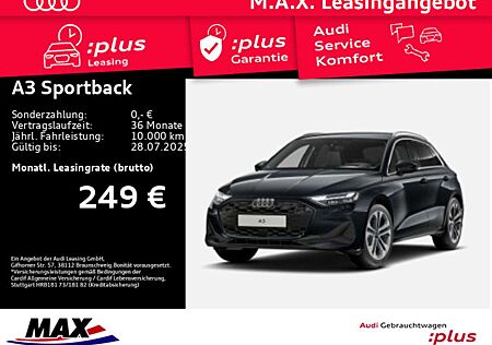 Audi A3 30 TFSI LED+KAMERA+HUD+SONOS+ACC+