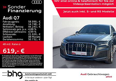 Audi Q7 50 TDI quattro S-line Matrix/Pano/Navi/ACC/As