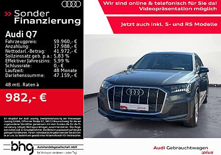 Audi Q7 50 TDI quattro S-line Matrix/Pano/Navi/ACC/As
