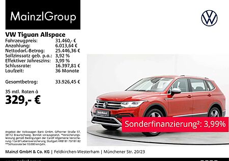 VW Tiguan Volkswagen Allspace 2.0 TDI 4M DSG Elegance Stdhz