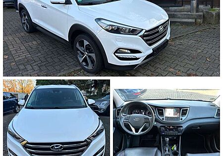 Hyundai Tucson blue Premium 2WD Autom LED AHK E Sitze