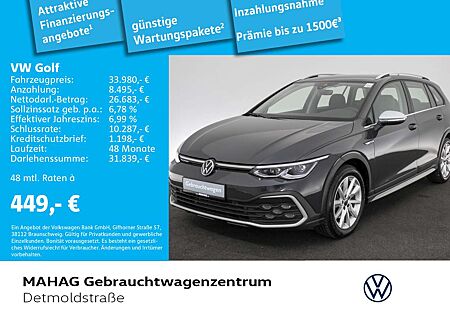 VW Golf Variant Volkswagen Golf Alltrack 2.0 TDI 4Mot LED+ Navi ParkPilot A