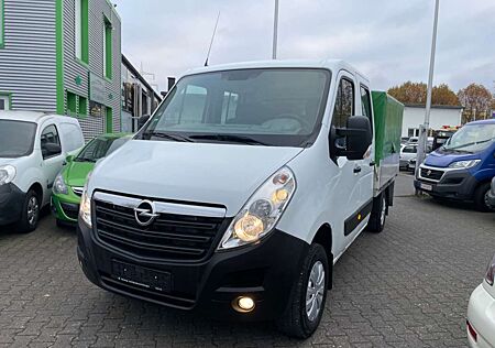 Opel Movano 4x4*Allrad*Pritsche*Doka*6Sitze*Klima*AHK