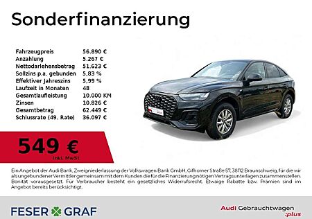 Audi Q5 Sportback S line 40TDI quattro Navi+/Matrix/360°Ca