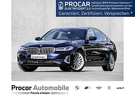 BMW 545 e xDrive LUXURY LINE+LASER+HiFi+HuD+PA+19"