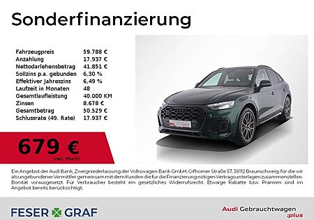 Audi SQ5 Sportback TDI Matrix/HuD/B&O/Standh/20 Zoll
