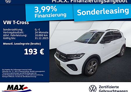 VW T-Cross Volkswagen 1.5 TSI DSG R LINE IQ.LIGHT+AHK+ACC+ALU+