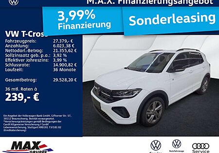 VW T-Cross Volkswagen 1.5 TSI DSG R LINE IQ.LIGHT+AHK+ACC+ALU+