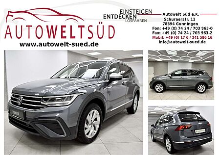 VW Tiguan Allspace Volkswagen 2.0 TDI DSG Life 7Sitzer RCam LED AHK
