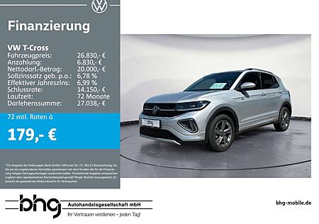 VW T-Cross Volkswagen 1.5 TSI R-LINE DSG IQ.LIGHT AHK KAMERA