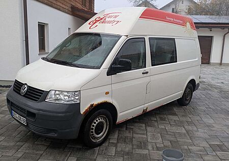 VW T5 Transporter Volkswagen Hochdach 5 Sitzer Lang