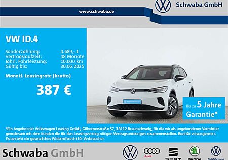 VW ID.4 Volkswagen GTX 82 kW/h Wärmep.*PANO*IQ.LIGHT*AHK*8fach