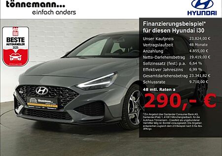 Hyundai i30 T-GDI N-LINE 48V DCT+LED+NAVI+RÜCKFAHRKAMERA