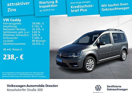 VW Caddy Volkswagen 1.0 TSI Comfortline ACC PDC Radio Bluetoot