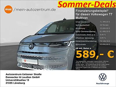 Volkswagen T7 Multivan Goal Motor  2,0 l TDI SCR 110 kW Getriebe: 7-Gang-