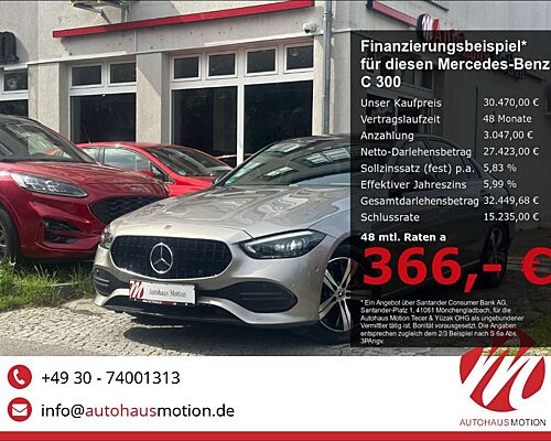 Mercedes-Benz C 300 Avantgarde LED KAMERA PANO ACC NAVI AMBIENTE
