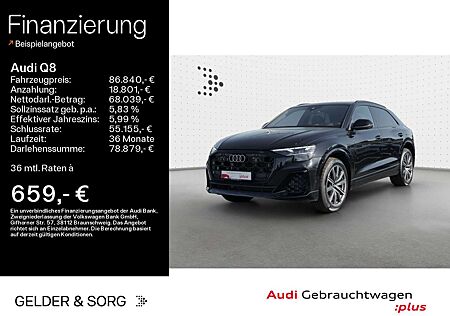 Audi Q8 SUV 55 TFSI e qu. S line Pano*HuD*B&O*AHK*Air