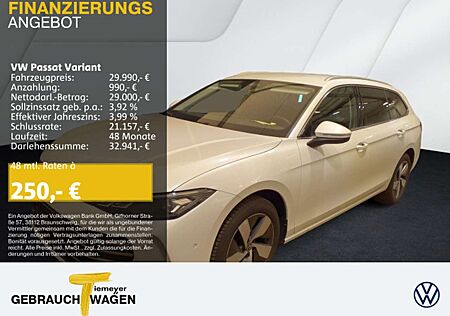 VW Passat Variant Volkswagen 1.5 eTSI DSG BUSINESS LED AHK KAM