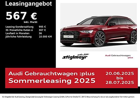 Audi A6 Avant S-line 50 TFSIe AHK+B&O+HD-MATRIX+HUD+PANO