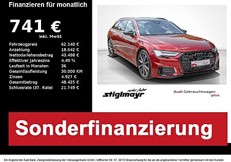 Audi A6 S-line 50TFSIe quattro B&O+HD-MATRIX+HUD+PANO