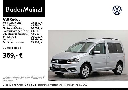 VW Caddy Volkswagen 2.0 TDI 4Motion Standheizung PDC Navi SHZ
