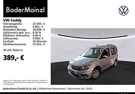 VW Caddy Volkswagen 2.0 TDI 4Motion Standheizung PDC Navi SHZ