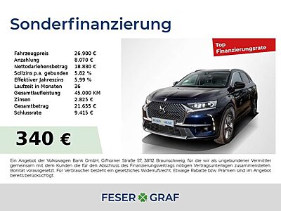 DS Automobiles DS 7 Crossback E-Tense Hybrid 4x4 Rivoli S&S LED*Shzg*Tempomat*To