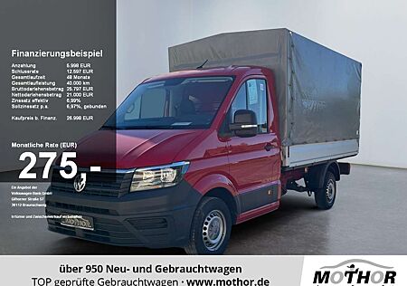 VW Crafter Volkswagen 35 Pritsche MR 2.0TDI PlaneSpiegel Klima