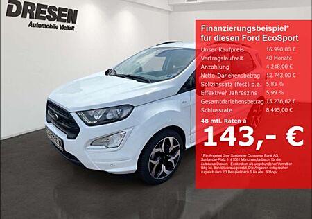 Ford EcoSport ST-Line EU6d 125PS Navigation/ Winter-Paket/ Totwi