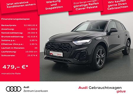 Audi Q5 TFSI quattro S line VIRT RAUTE AHK SHZ PDC
