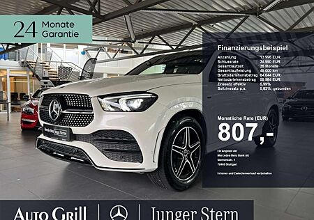 Mercedes-Benz GLE 350 de 4M AMG AHK Distr Mem Sitzklima Leder