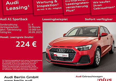 Audi A1 Advanced 25 TFSI S tr. RFK LED NAVI