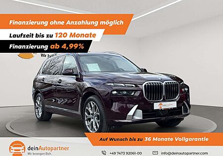 BMW X7 xDrive 40 d LED/LEDER/HUD/PANO/RFK/SIDE/LANE/7-SIT