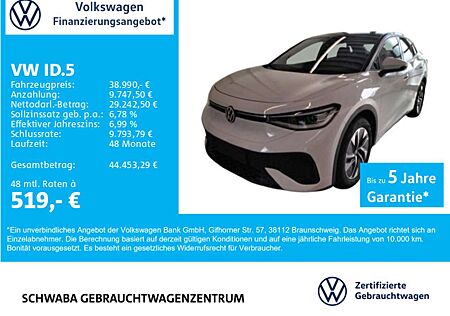 VW ID.5 Volkswagen Pro *Wärmep.*IQ.LIGHT*NAV*AHK*ACC*LANE*19"*