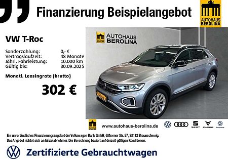 VW T-Roc Volkswagen 1.5 TSI Style DSG *AHK*ACC*LED+*NAV*SHZ*