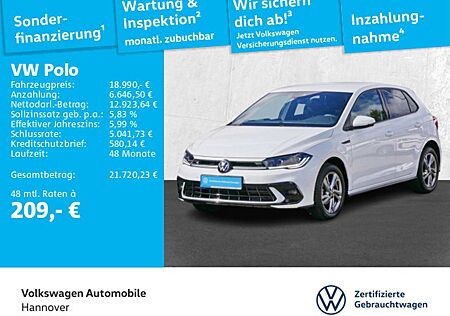 VW Polo Volkswagen 1.0 TSI R-Line DigCockpit LED Navi PDC SHZ