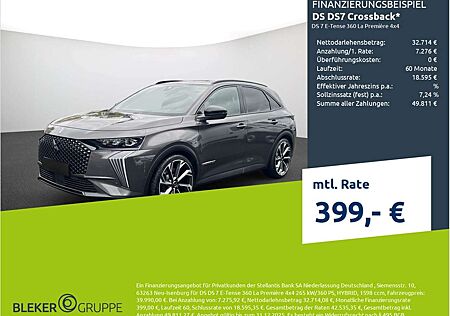 DS Automobiles DS7 Crossback DS 7 Crossback E-Tense 360 La Première 4x4