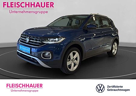 VW T-Cross Volkswagen Style 1.0 TSI Navi+LED+AHK+ACC+Kamera+App-connect