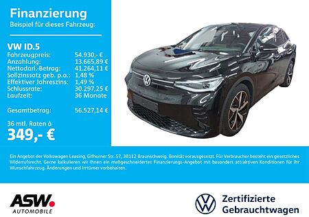 VW ID.5 Volkswagen GTX 4Motion Navi LED PANO HUD 360 ° Kamera