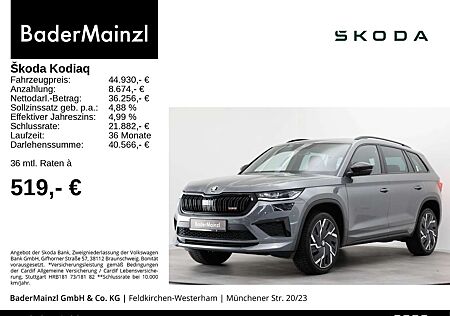 Skoda Kodiaq RS 2.0 TSI 4x4 DSG AHK Stdhz Pano Matrix