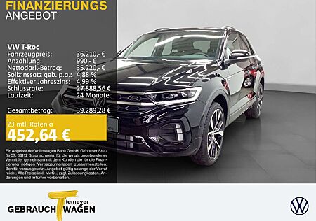 VW T-Roc Volkswagen 1.5 TSI DSG R-LINE LM19 PANO KAMERA SITZHZ