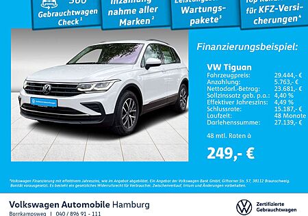 VW Tiguan Volkswagen 2.0 TDI Life DSG IQ.Light Navi Kamera