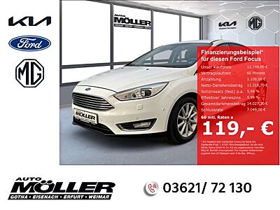 Ford Focus Titanium Navi Leder Bi-Xenon Kurvenlicht ACC Apple