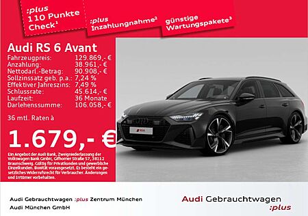 Audi RS6 Avant UPE:180" Keramik/StdHzg/Pano/305kmH/La
